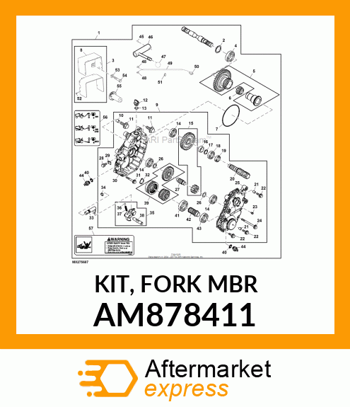 KIT, FORK MBR AM878411