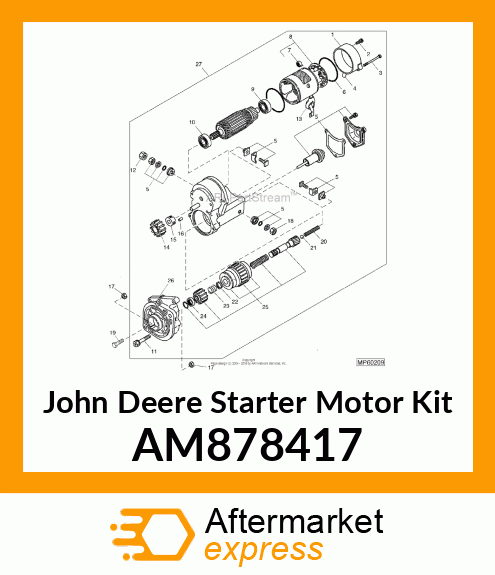 KIT, STARTER AM878417