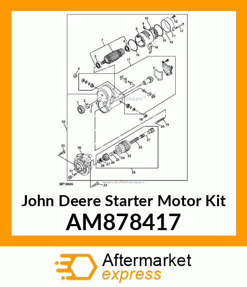 KIT, STARTER AM878417