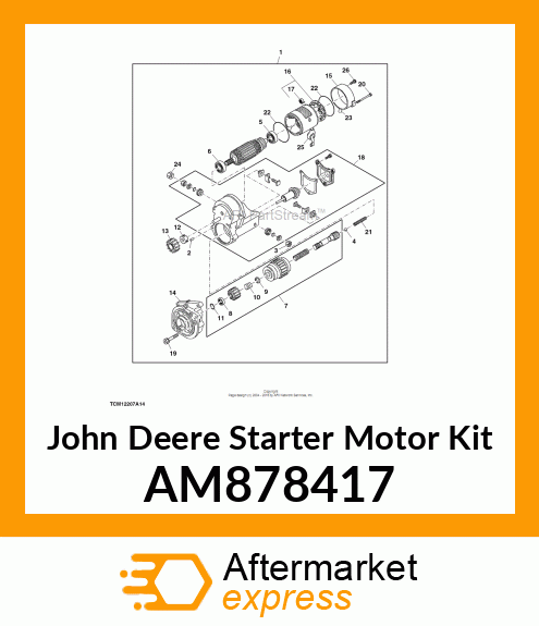 KIT, STARTER AM878417