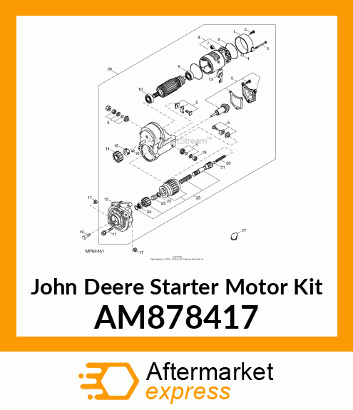 KIT, STARTER AM878417