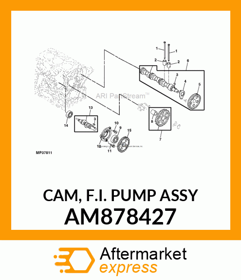 CAM, F.I. PUMP ASSY AM878427
