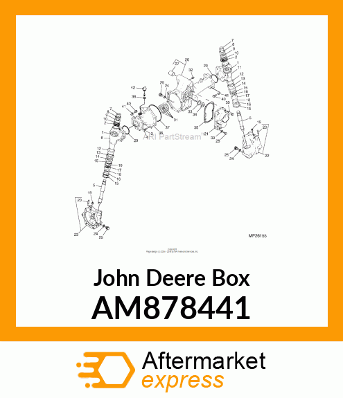 BOX, BOX, FRONT (L) ASSY AM878441