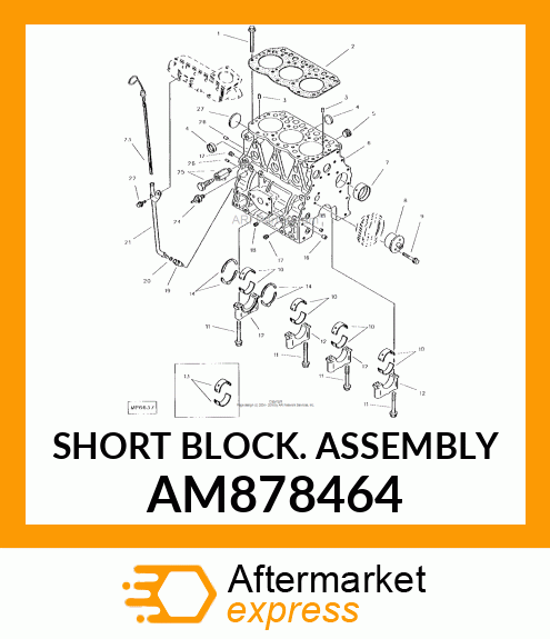 Short Block Assembly AM878464