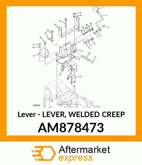 Lever AM878473