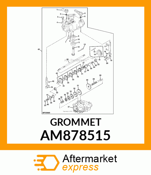 SERVICE KIT, SLIDING COLLAR AND AM878515