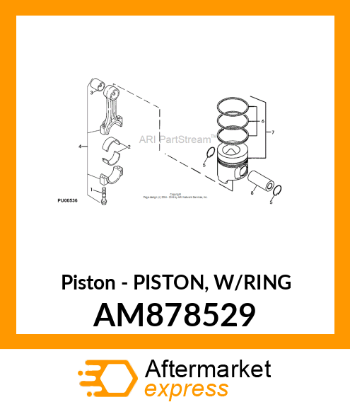 Piston AM878529