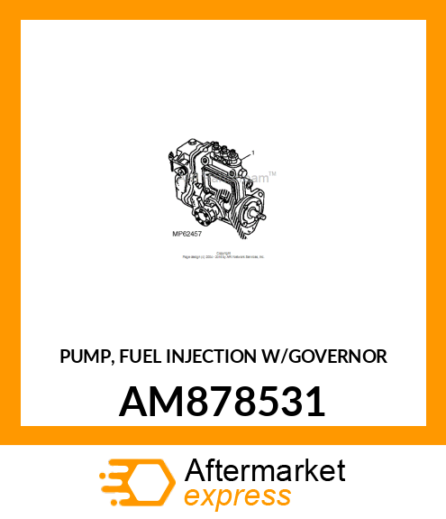 Fuel Injection Pump AM878531