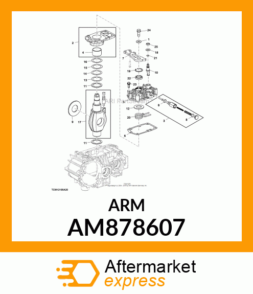 ARM, ARM, CONTROL COMP. AM878607