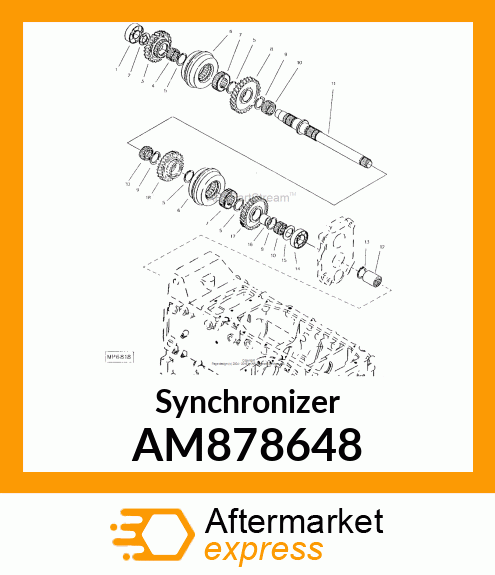 Synchronizer AM878648