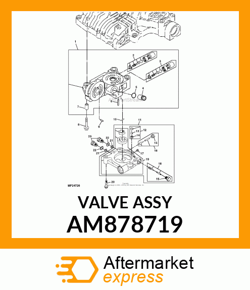 VALVE ASSY AM878719