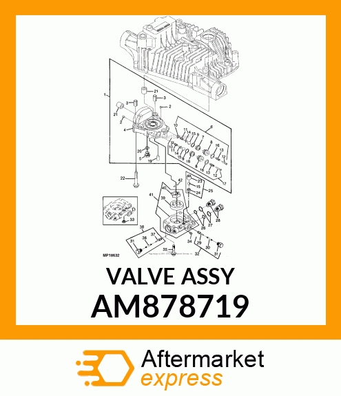 VALVE ASSY AM878719