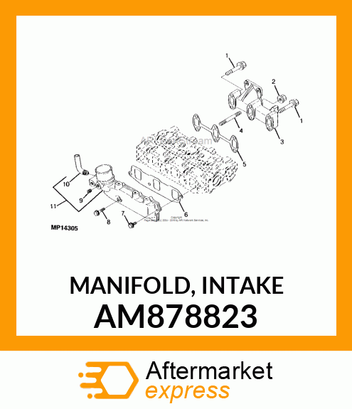 Intake Manifold AM878823