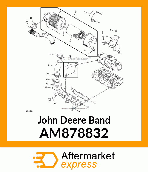 BAND, AIR CLEANER COMPONENT AM878832
