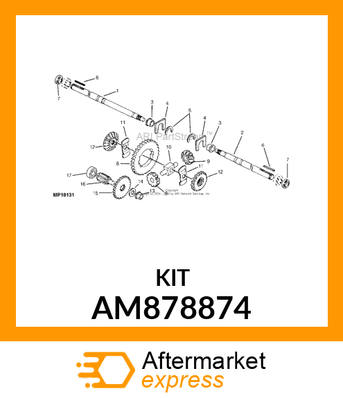 Gear Kit AM878874