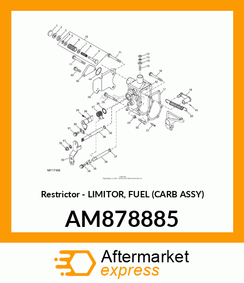 Restrictor AM878885