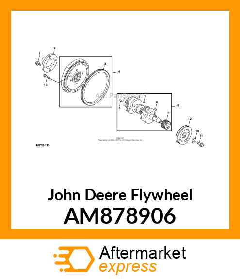 FLYWHEEL AM878906