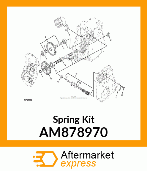 Spring Kit AM878970