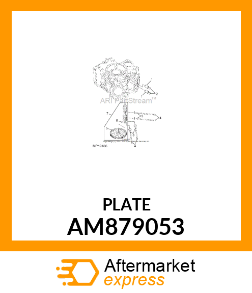 Plate AM879053