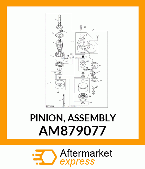 Pinion AM879077