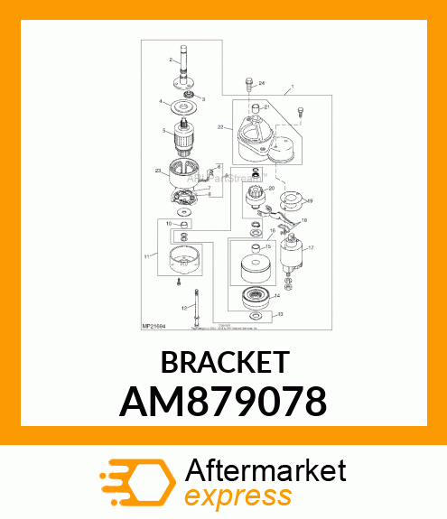 Bracket AM879078