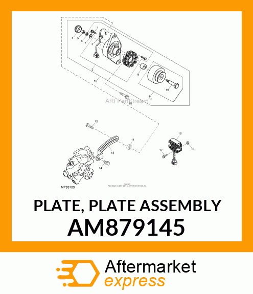 Plate AM879145