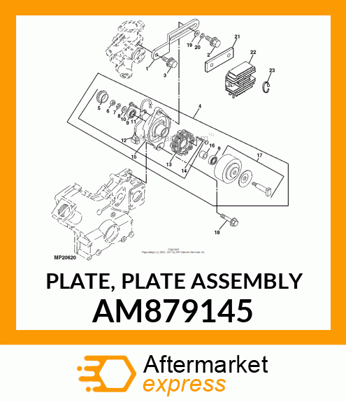 Plate AM879145