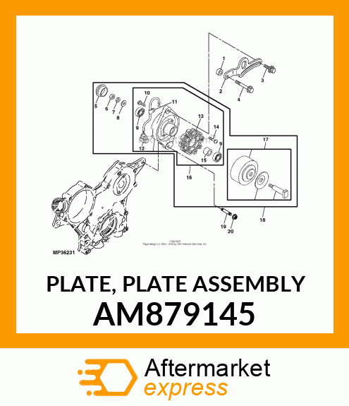 Plate AM879145