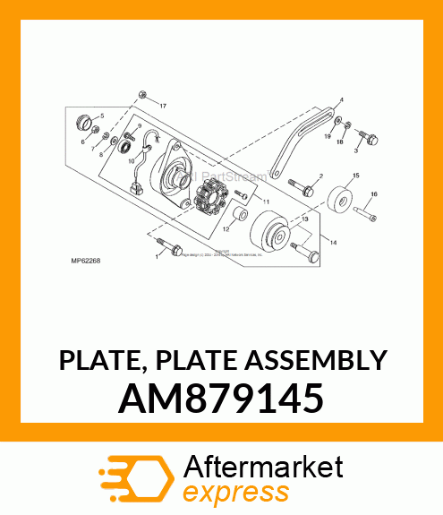 Plate AM879145