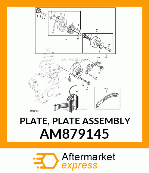 Plate AM879145