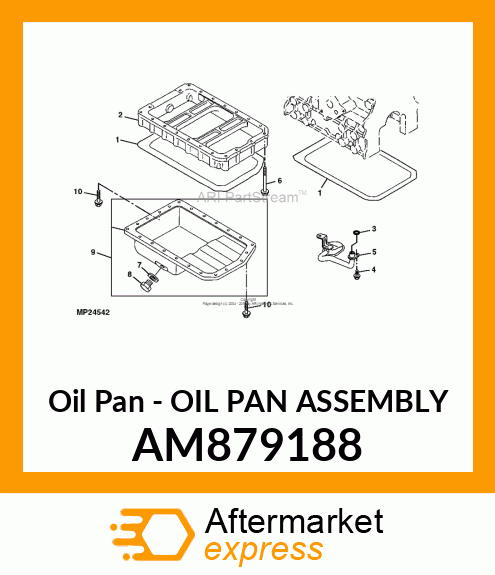 Oil Pan AM879188