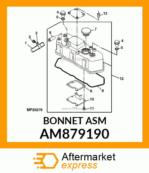 Bonnet Asm AM879190
