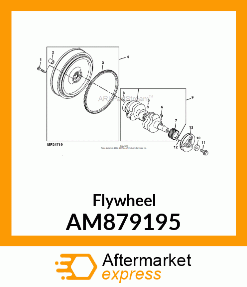 Flywheel AM879195