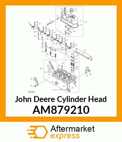 CYLINDER HEAD ASSEMBLY AM879210