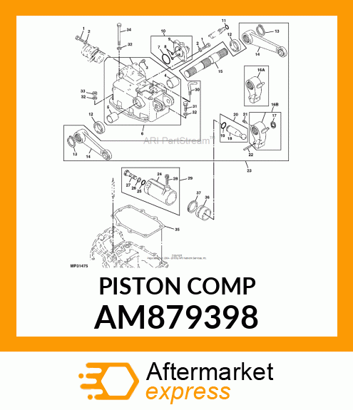 PISTON COMP AM879398