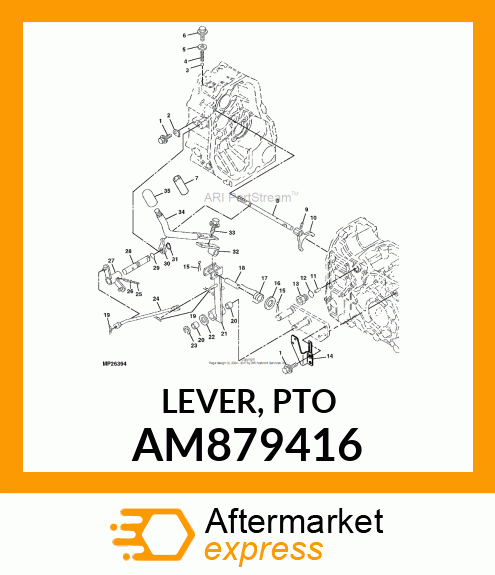 LEVER, PTO AM879416