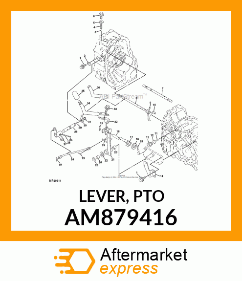 LEVER, PTO AM879416