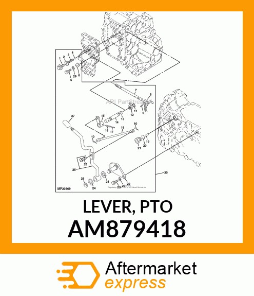 LEVER, PTO AM879418