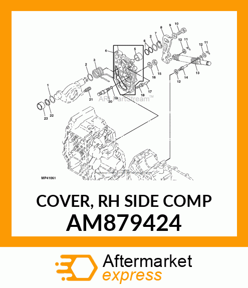 COVER, RH SIDE COMP AM879424