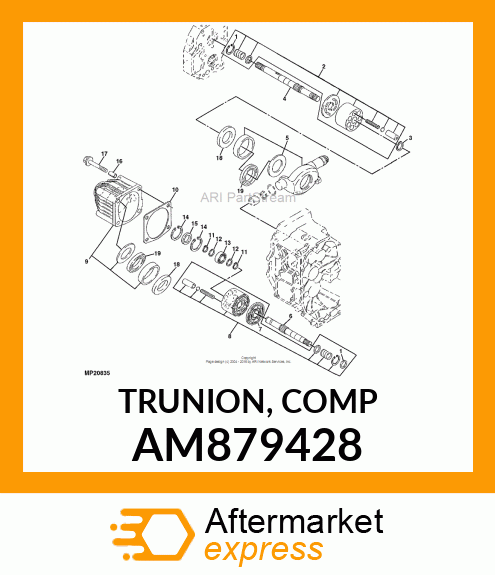 TRUNION, COMP AM879428