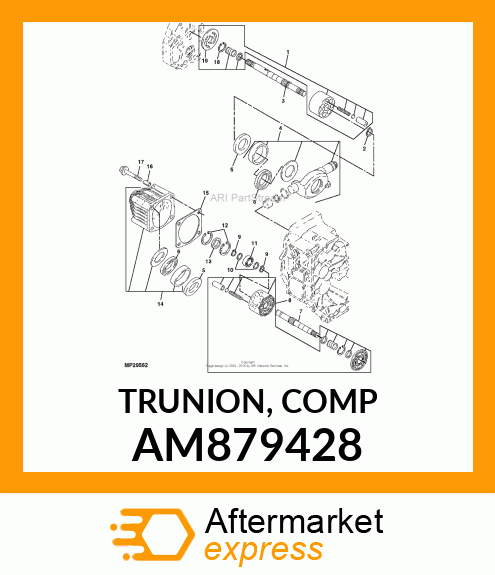 TRUNION, COMP AM879428