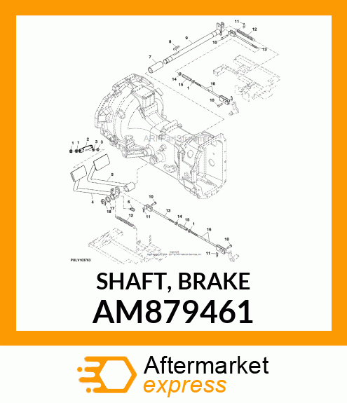 SHAFT, BRAKE AM879461