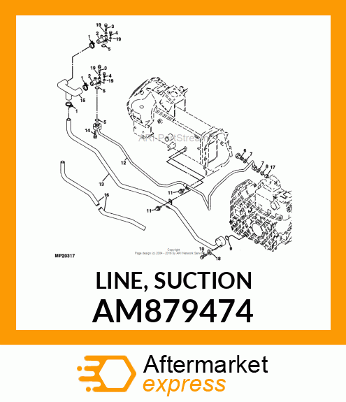 LINE, SUCTION AM879474