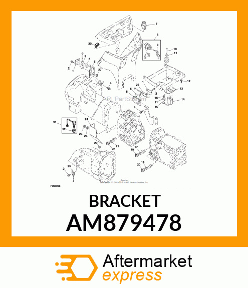 BRACKET AM879478