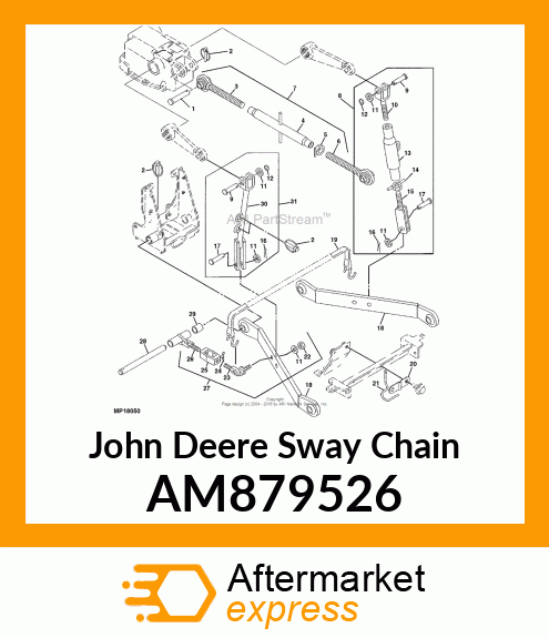 SWAY CHAIN, KIT, SWAY CHAIN AM879526