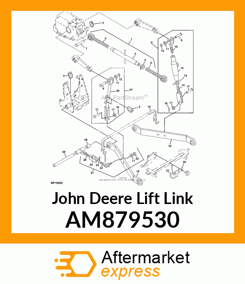 KIT, RH LIFT LINK AM879530