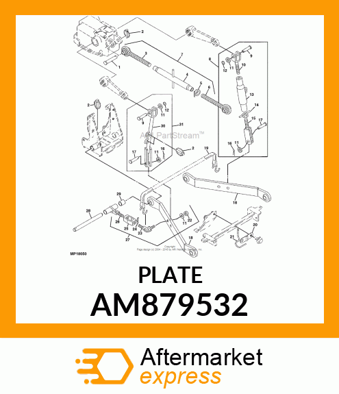 PLATE AM879532