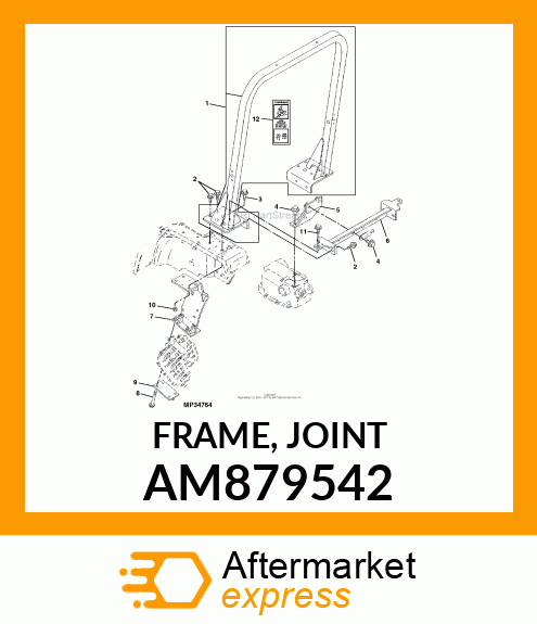 FRAME, JOINT AM879542