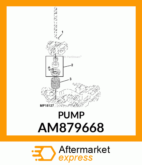 Pump AM879668