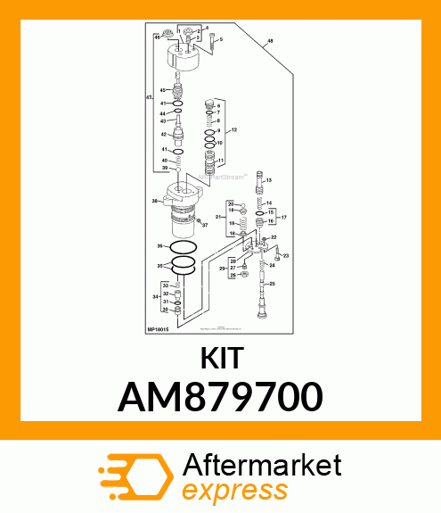 VALVE KIT, KIT, VALVE AM879700